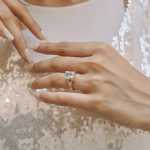 Vintage-Style Aquamarie Ring